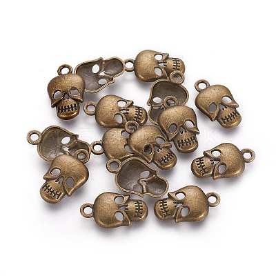 Tibetan Style Alloy Pendants TIBEP-K585-AB-NR-1
