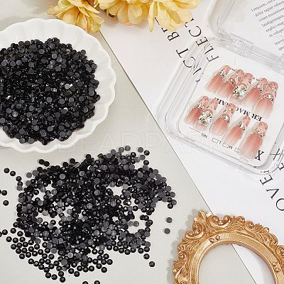 950Pcs Resin Rhinestone Cabochons CRES-WH20004-03F-1