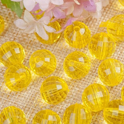 Transparent Acrylic Beads TACR-NH0001-D-11-1