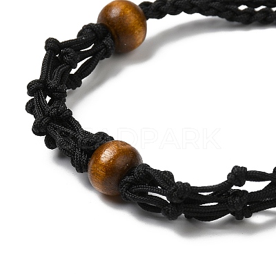 4Pcs Nylon Braided Bracelet BJEW-SZ0002-48A-1