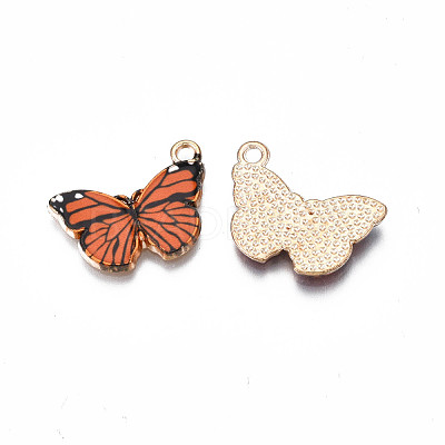Printed Alloy Pendants PALLOY-N168-004G-1