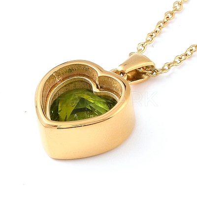 Mom Necklace for Birthday Mother's Day Gift NJEW-I249-01G-08-1
