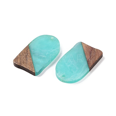Resin & Wood Pendants WOOD-F015-13H-1