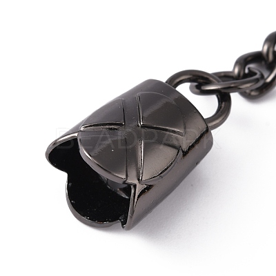 Zinc Alloy Cord End FIND-WH0037-84B-1