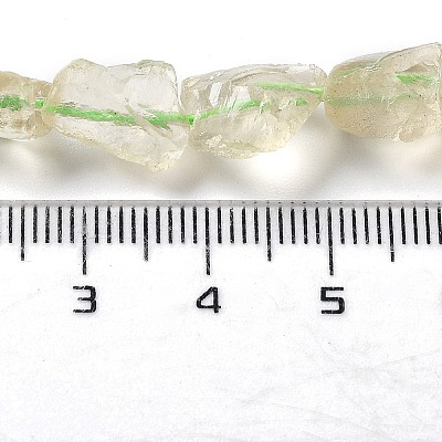 Raw Rough Natural Topaz Beads Strands G-P528-B02-02-1