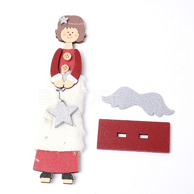 Natural Basswood Display Decorations WOOD-WH0115-41-1