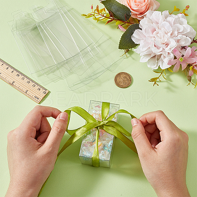 Rectangle PVC Packaging Boxes LS-CON-WH0099-30A-1