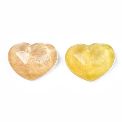 Transparent Resin Cabochons CRES-N031-003A-B04-1