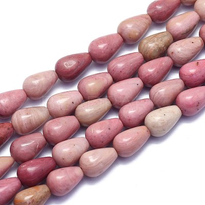 Natural Rhodonite Beads Strands G-K310-G02-1