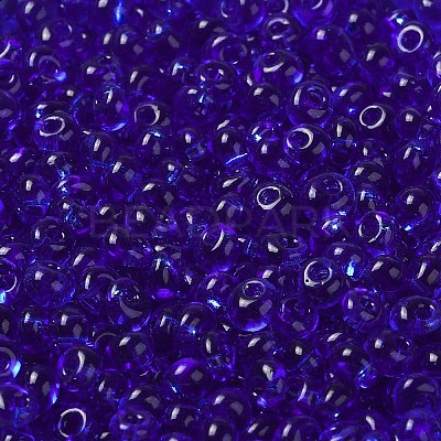 Transparent Colours Glass Seed Beads SEED-P006-02A-16-1