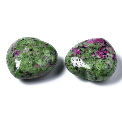 Natural Ruby in Zoisite Quartz Healing Stones G-R418-152-1