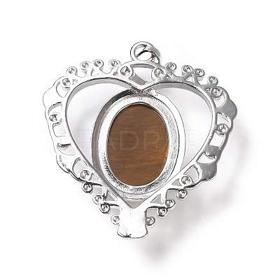 Natural Tiger Eye Pendants G-I322-04P-10-1