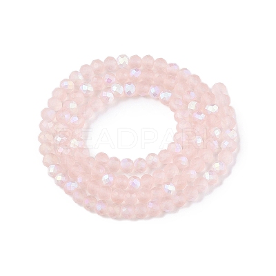 Transparent Glass Beads Strands EGLA-A044-T3mm-MB22-1