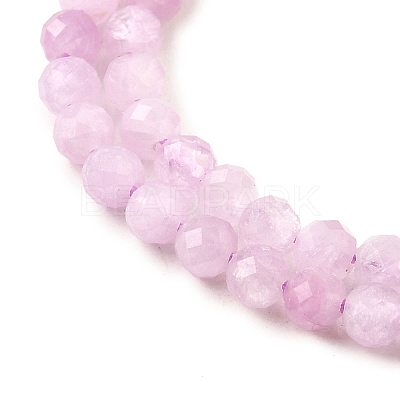 Natural Kunzite Beads Strands G-G259-D11-3mm-1