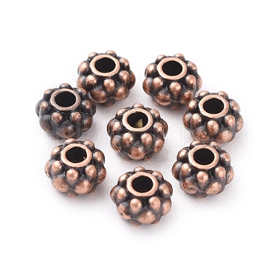 Tibetan Style Spacer Beads RLF0914Y-NF-1
