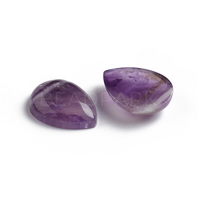 Natural Amethyst Cabochons G-L553-01C-1
