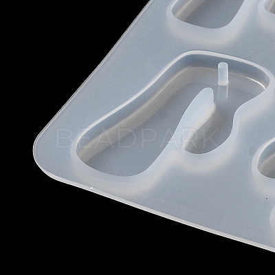 DIY Pendant Silicone Molds DIY-G091-03B-1
