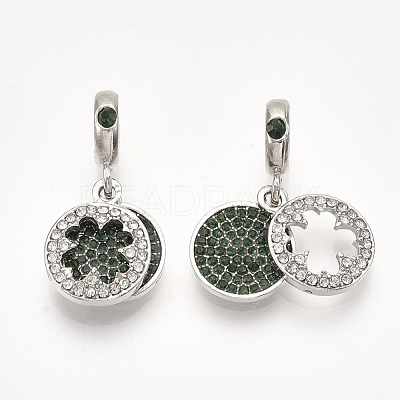Alloy European Dangle Charms X-MPDL-S067-028P-1