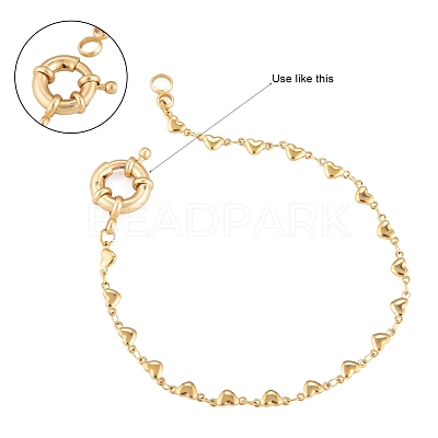 Rack Plating Brass Spring Ring Clasps KK-D399-A-G-NF-1