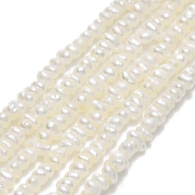 Natural Cultured Freshwater Pearl Beads Strands PEAR-A005-18-1