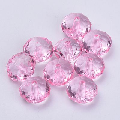 Transparent Acrylic Beads TACR-Q258-8mm-V-1