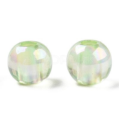 Transparent Acrylic Beads MACR-S370-B6mm-728-1