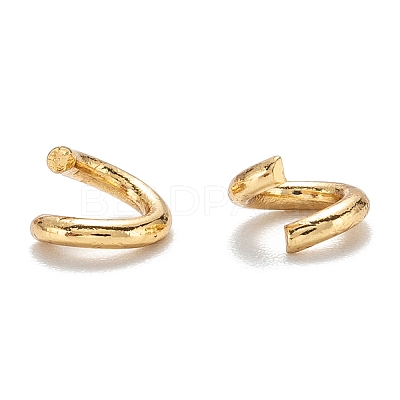 Ion Plating(IP) 304 Stainless Steel Open Jump Rings LS-STAS-F084-24G-01-1
