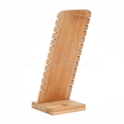 Bamboo Necklace Display Stand NDIS-E022-04A-1