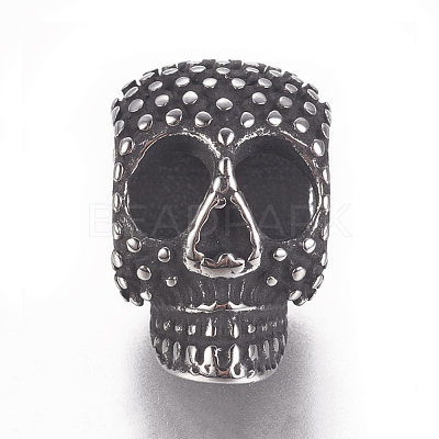 304 Stainless Steel Beads STAS-F212-040AS-1