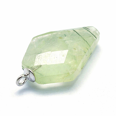 Natural Gemstone Pendants G-I196-02S-1