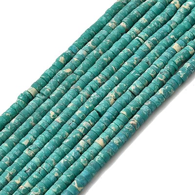 Dyed Synthetic Imperial Jasper Beads Strands G-Z089-A03-C-1