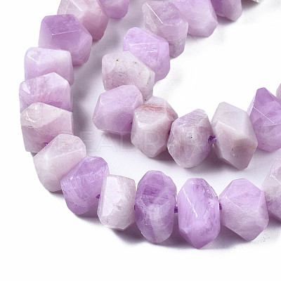 Natural Kunzite Beads Strands G-S376-008-1
