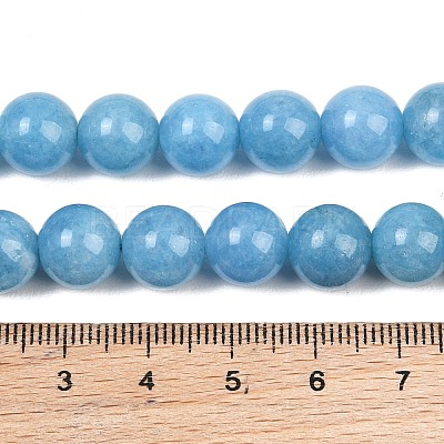 Dyed Natural White Jade Beads Strands GG-CBAD029-A05-10mm-1