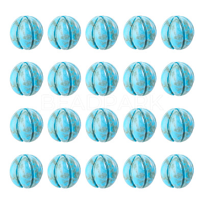 20Pcs Natural Turquoise Beads G-TA0003-47-1