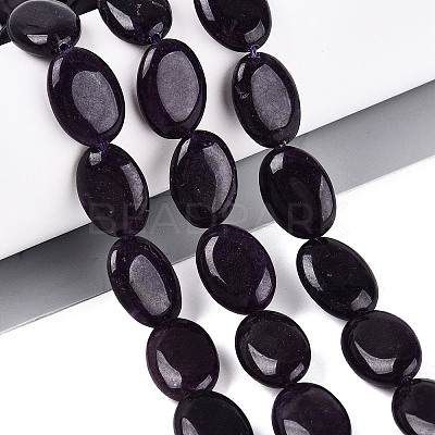 Dyed Natural White Jade Beads Strands G-N370-01A-02-1