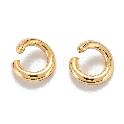 Ion Plating(IP) 304 Stainless Steel Open Jump Rings LS-STAS-F084-24G-01-1