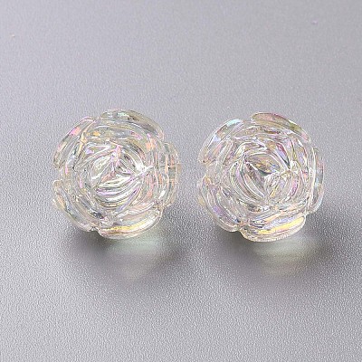 Transparent Acrylic Beads X-TACR-S154-31C-205-1