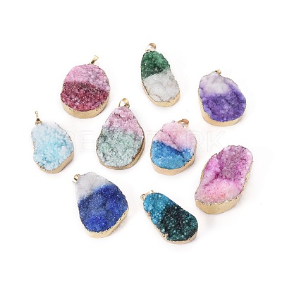 Natural Quartz Pendant G-G192-01-1