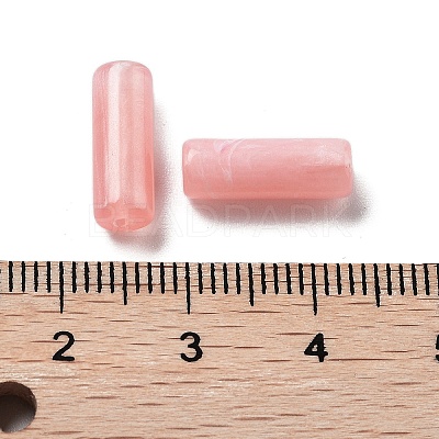 Opaque Acrylic Beads OACR-Q196-03G-1