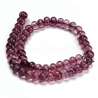 Dyed Imitation Gemstone Glass Beads Strands GL-Z001-03B-16-1