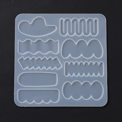 DIY Irregular Shape Cabochon Silicone Molds for Hair Clips LS-DIY-L069-01C-1