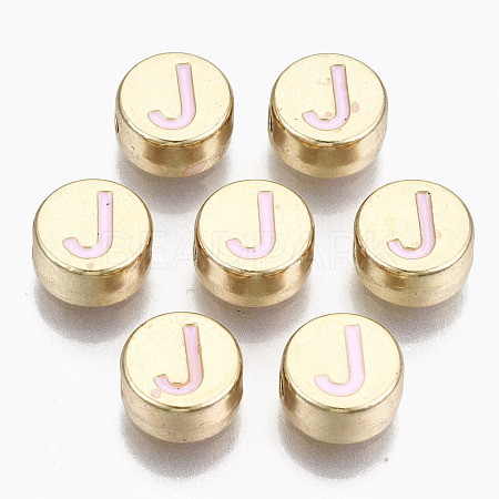 Alloy Enamel Beads X-ENAM-S122-029J-RS-1