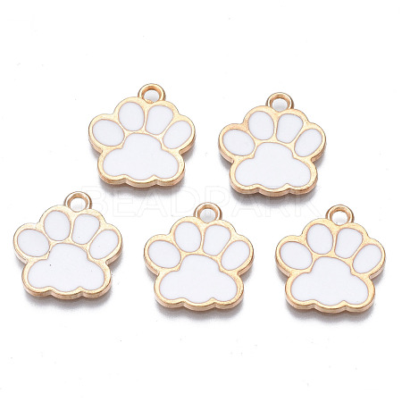Alloy Enamel Pendants X-ENAM-T016-22LG-B-RS-1