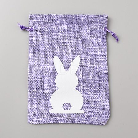Easter Cloth Storage Pouches ABAG-WH0048-03C-01-1