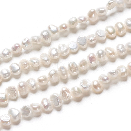 Natural Cultured Freshwater Pearl Beads Strands X-PEAR-I004-08C-1