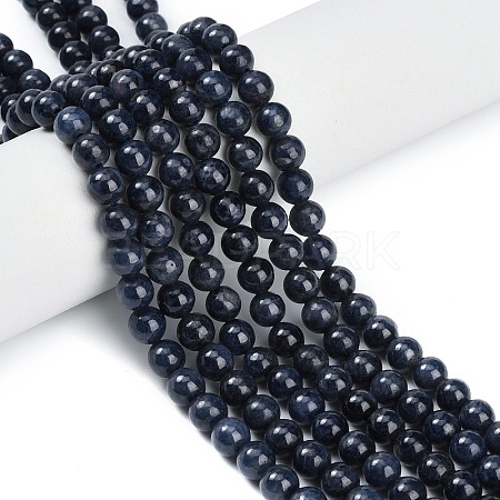 Natural Sapphire Beads Strands G-L631-A02-5-6mm-1