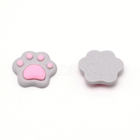 Opaque Resin Cabochons RESI-WH0021-05A-1