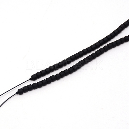 Non-magnetic Synthetic Hematite Beads Strands G-WH0018-01K-1