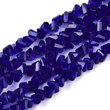 Transparent Glass Beads Strands X-GLAA-N018-4mm-10-1