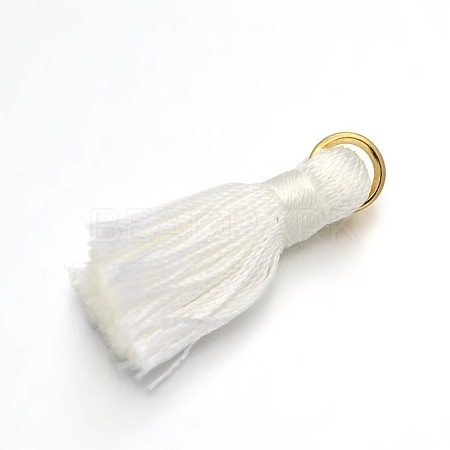 Nylon Tassel Pendant Decorations X-FIND-D015-14G-1